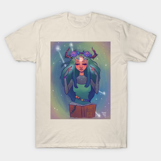 Taurus Witch T-Shirt by mooneyesart